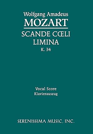 Bild des Verkufers fr Scande Coeli Limina, K. 34 - Vocal Score zum Verkauf von moluna