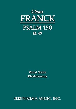 Bild des Verkufers fr Psalm 150, M. 69 - Vocal Score zum Verkauf von moluna