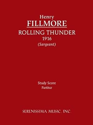 Bild des Verkufers fr Rolling Thunder - Study Score zum Verkauf von moluna