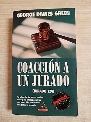 Imagen del vendedor de COACCION A UN JURADO (Jurado 224) a la venta por Gibbon Libreria