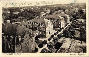 Bild des Verkufers fr Ansichtskarte / Postkarte Mulhouse Mulhouse Alsace Haut Rhin, Hasenrain, Chirurgie zum Verkauf von akpool GmbH