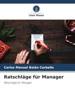 Seller image for Ratschlge fr Manager for sale by BuchWeltWeit Ludwig Meier e.K.