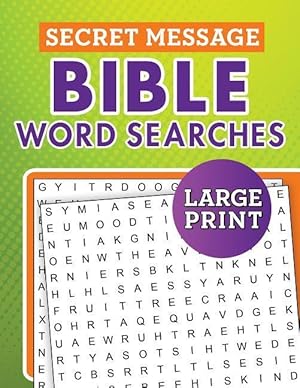 Bild des Verkufers fr Secret Message Bible Word Searches Large Print zum Verkauf von moluna