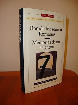 Imagen del vendedor de MEMORIAS DE UN SETENTON (CIRCULO DE LECTORES, OPERA MUNDI) a la venta por Libropesa