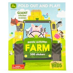Bild des Verkufers fr Farm: 500 Stickers and Puzzle Activities: Fold Out and Play! zum Verkauf von moluna