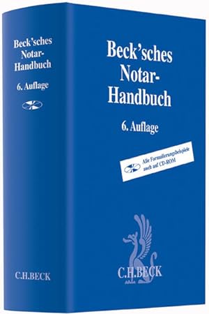 Immagine del venditore per Beck'sches Notar-Handbuch venduto da Studibuch