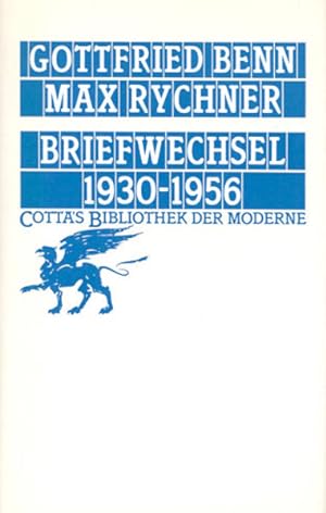Imagen del vendedor de Briefwechsel 1930-1956 (Cotta's Bibliothek der Moderne, Bd. 47) a la venta por antiquariat rotschildt, Per Jendryschik