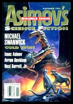 Bild des Verkufers fr ASIMOV'S SCIENCE FICTION - November 1993 - Double Issue zum Verkauf von W. Fraser Sandercombe