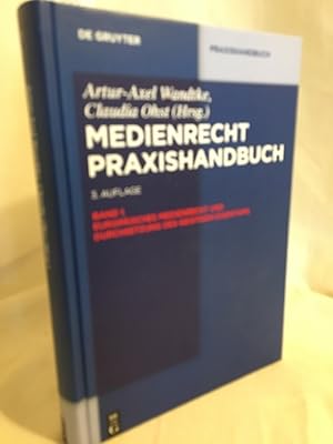 Imagen del vendedor de Praxishandbuch Medienrecht - Band 1: Europisches Medienrecht und Durchsetzung des Geistigen Eigentums. a la venta por Versandantiquariat Waffel-Schrder