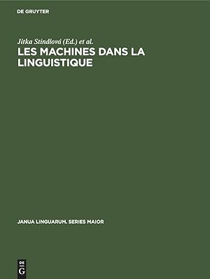 Seller image for Les machines dans la linguistique for sale by moluna