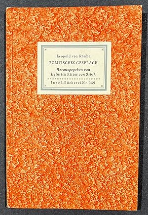 Imagen del vendedor de Politisches Gesprch. Insel-Bcherei Nr. 349. a la venta por Antiquariat Steffen Vlkel GmbH