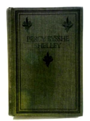 Bild des Verkufers fr Percy Bysshe Shelley zum Verkauf von World of Rare Books