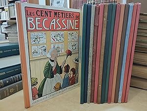 Image du vendeur pour BCASSINE 15 VOLS. 1918 - 1932. 15 vols: Les cent metieres de BCASSINE (1927) / BCASSINE Aux Bains de Mer (1932) / BCASSINE au Pensionnat (1928) / BCASSINE en Apprentissage (1919) / BCASSINE son Oncle et leurs Amis (1930) / BCASSINE nourrice (1924) / BCASSINE Chez les Allis (1926) / L'Automobile de BCASSINE (1927) / BCASSINE en Aroplane (1930) / BCASSINE voyage (1923) / BCASSINE mobilise (1918) / BCASSINE chez les Turcs (1928) / BCASSINE Alpiniste (1923) / BCASSINE pendant la Guerre (1929) / Les Bonnes Ides de BCASSINE (1924). mis en vente par LLIBRERIA KEPOS-CANUDA