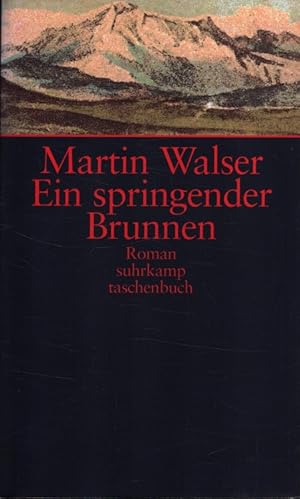 Bild des Verkufers fr Ein springender Brunnen Suhrkamp Taschenbuch ; 3100 zum Verkauf von Versandantiquariat Nussbaum