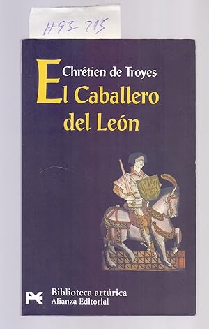 Bild des Verkufers fr EL CABALLERO DEL LEON zum Verkauf von Libreria 7 Soles