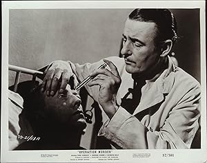 Seller image for Operation Murder 8 x 10 Still 1957 Tom Conway for sale by AcornBooksNH