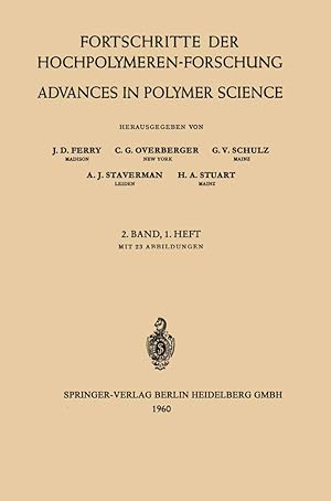 Seller image for Fortschritte der Hochpolymeren-Forschung / Advances in Polymer Science for sale by moluna