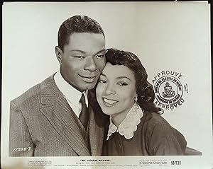 Seller image for St. Louis Blues 8 x 10 Still 1958 Nat 'King' Cole, Ruby Dee for sale by AcornBooksNH