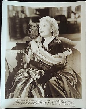 Bild des Verkufers fr Smart Woman 8 x 10 Still 1948 Constance Bennett, Richard Lyon zum Verkauf von AcornBooksNH