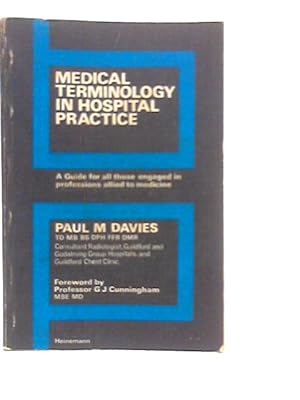 Imagen del vendedor de Medical Terminology in Hospital Practice a la venta por World of Rare Books
