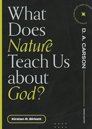 Bild des Verkufers fr What Does Nature Teach Us about God? zum Verkauf von moluna