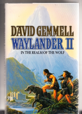 Image du vendeur pour Waylander 11: In The Realm Of The Wolf (inscribed by the author) mis en vente par COLD TONNAGE BOOKS