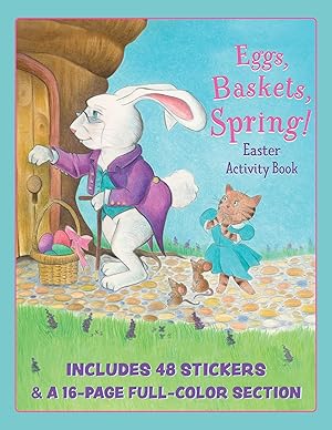 Bild des Verkufers fr Eggs, Baskets, Spring! Easter Activity Book zum Verkauf von moluna