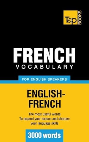 Image du vendeur pour French vocabulary for English speakers - 3000 words mis en vente par moluna
