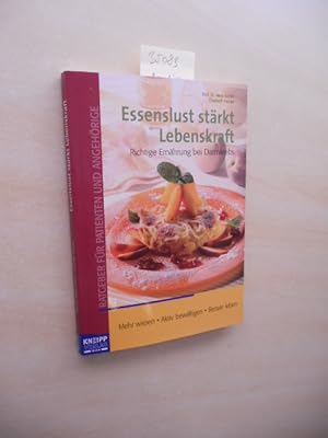 Seller image for Essenslust strkt Lebenskraft. Richtige Ernhrung bei Darmkrebs. for sale by Klaus Ennsthaler - Mister Book