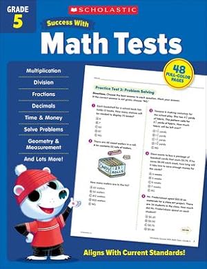 Bild des Verkufers fr Scholastic Success with Math Tests Grade 5 zum Verkauf von moluna