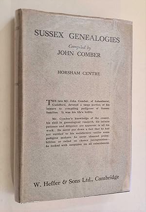 Sussex Genealogies: Horsham Centre (Heffer, 1931)
