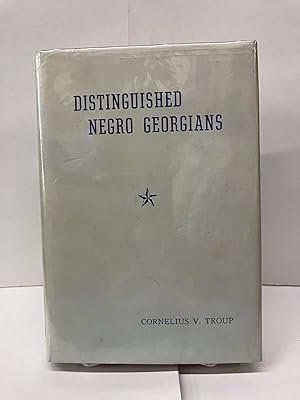 Distinguished Negro Georgians