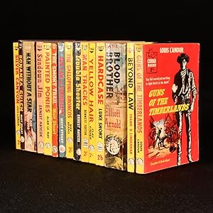 Imagen del vendedor de Fifteen Corgi Western Novels a la venta por Rooke Books PBFA