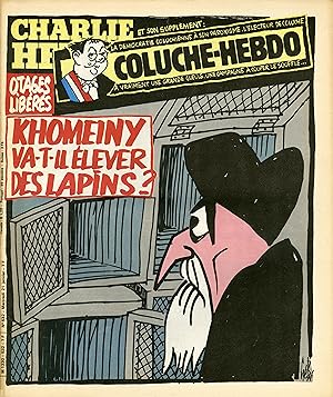 "CHARLIE HEBDO N°532 du 21/1/1981" Gébé : KHOMEINY VA-T-IL ÉLEVER DES LAPINS ? / CABU : LE PRÉSID...