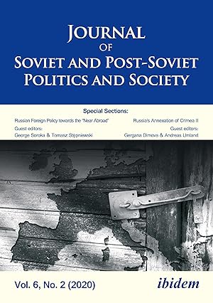 Seller image for Journal of Soviet and Post-Soviet Politics and Society for sale by moluna