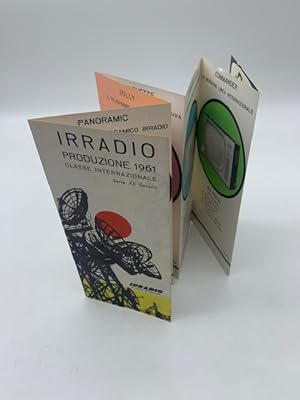 Irradio. Produzione 1961 (pieghevole pubblicitario)