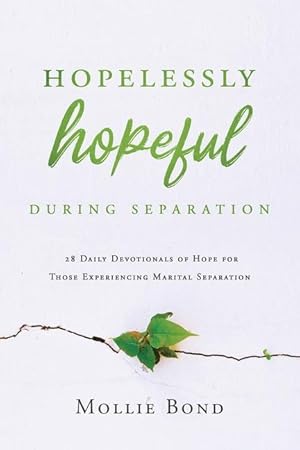 Bild des Verkufers fr Hopelessly Hopeful During Separation: 28 Daily Devotionals of Hope for Those Experiencing Marital Separation zum Verkauf von moluna