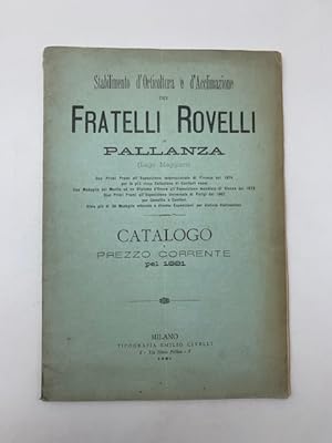 Stabilimento d'orticoltura e d'acclimazione dei Fratelli Rovelli in Pallanza (Lago Maggiore). Cat...