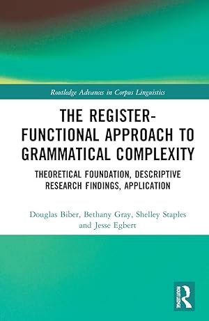 Seller image for The Register-Functional Approach to Grammatical Complexity for sale by moluna