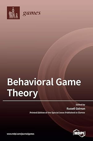 Seller image for Behavioral Game Theory for sale by Redux Books