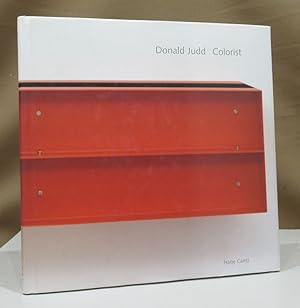 Bild des Verkufers fr Donald Judd Colorist. zum Verkauf von Dieter Eckert