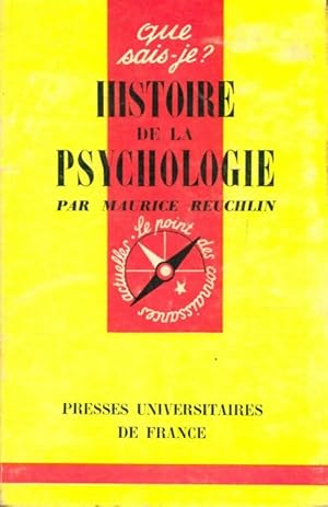 Image du vendeur pour Histoire de la psychologie - Maurice Reuchlin mis en vente par Book Hmisphres