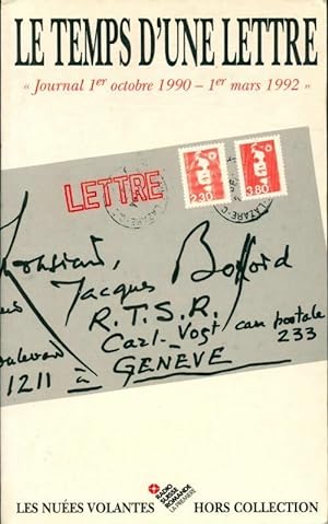 Imagen del vendedor de Le temps d'une lettre - Jacques Bofford a la venta por Book Hmisphres