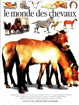 Seller image for Le monde des chevaux - Juliet Clutton-Brock for sale by Book Hmisphres