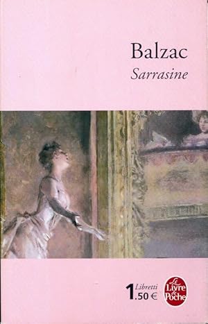 Immagine del venditore per Sarrasine - Honor? De Balzac venduto da Book Hmisphres