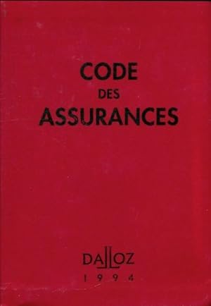 Code des assurances 1994 - Collectif