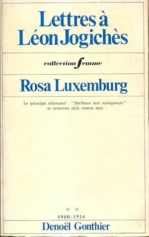 Immagine del venditore per Lettres ? L?on Jogiches Tome II - Rosa Luxembourg venduto da Book Hmisphres