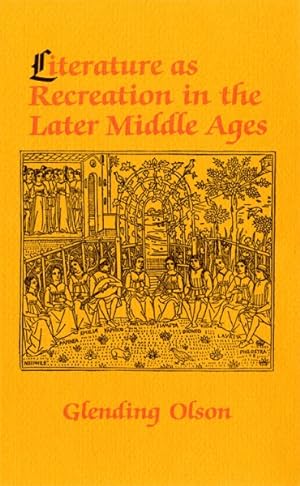 Seller image for Literature As Recreation in the Later Middle Ages for sale by GreatBookPrices