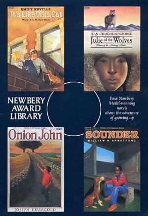 Seller image for Newbery Award Library : It's Like This Cat /Julie of the Wolves / Onion John / Sounder - Collectif for sale by Book Hmisphres