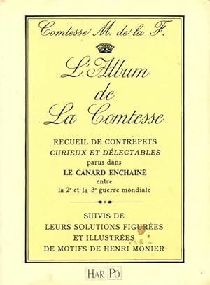 Image du vendeur pour L'album de la Comtesse - Comtesse M. De La F. mis en vente par Book Hmisphres
